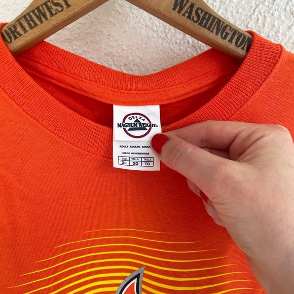 Dale Jr. Nascar Orange Shirt (official merch) - Picture 2 of 4